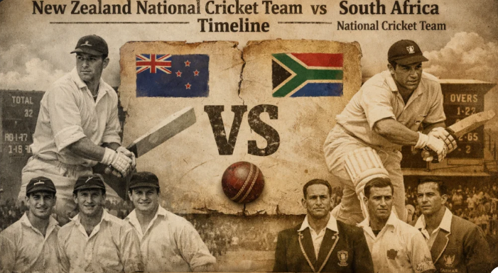 New Zealand National Cricket Team vs South Africa National Cricket Team Timeline