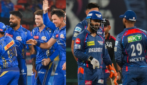 Mumbai Indians Vs Lucknow Super Giants Timeline