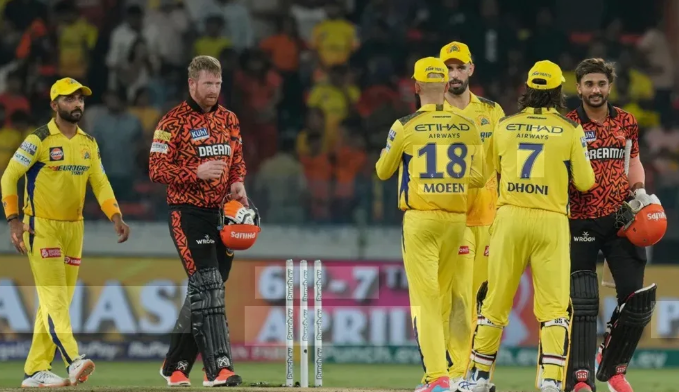 Sunrisers Hyderabad Vs Chennai Super Kings Timeline